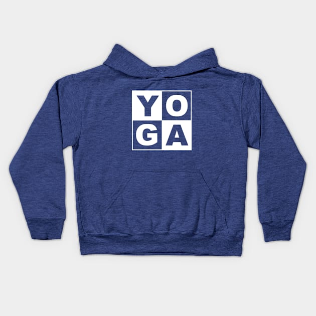 Yoga Obsessed - Gifts for Yogis Kids Hoodie by Nirvanax Studio